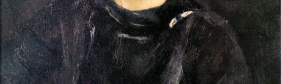 Ritratto della moglie con coralli – 70×60 – Olio su tela